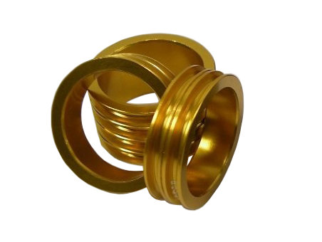 Кольцо проставочное NECO 10 мм золотое