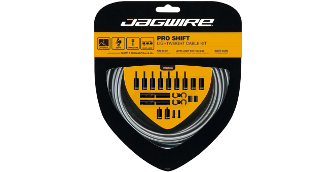 Комплект тросов переключения JAGWIRE Pro Shift Kit gray