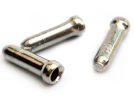 Комплект наконечников троса Jagwire silver 1,2 мм