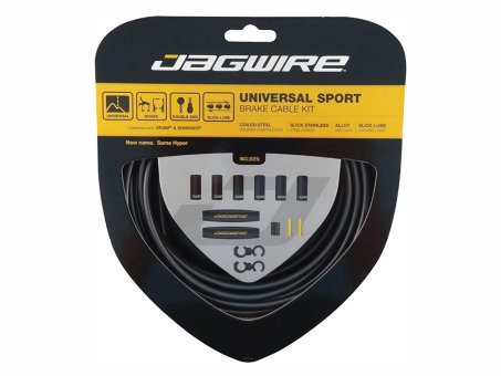 Комплект тормозных тросов с оболочками JAGWIRE Universal Sport Brake Kit black