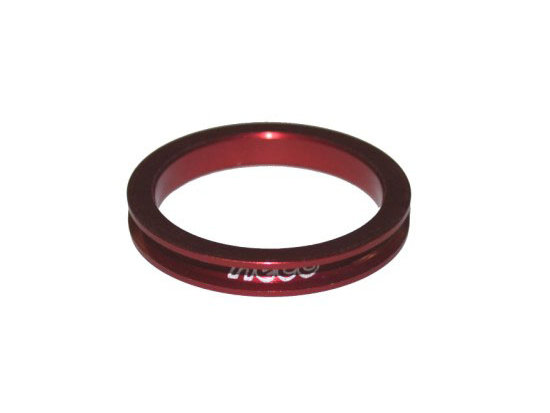 Кольцо проставочное NECO 5 мм красное