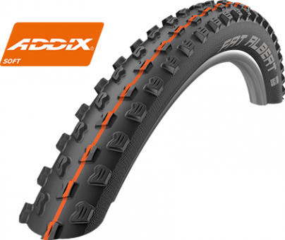 Покрышка Schwalbe 29x2.35 FAT ALBERT FRONT ADDIX SOFT TL-EASY SNAKESKIN