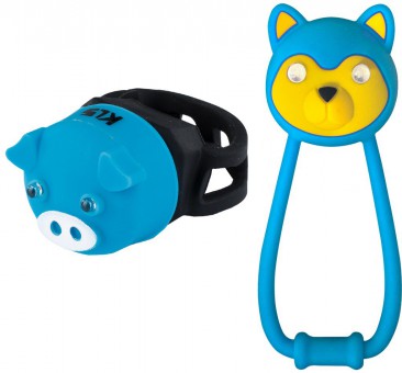 Комплект освещения KLS ANIMAL синий: силиконовые фонарики TEDDY+PIGGY DCAЕ231