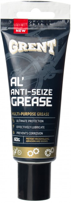 AL ANTI-SEIZE GREASE Антиприкипающая смазка с алюминием 60гр (31619) Grent 40554