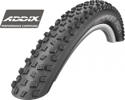 Велосипедная покрышка Schwalbe 26x2.25 ROCKET RON Addix Performance, TL Ready, E-25