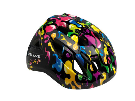 Детский шлем Kellys Smarty Mix Paint black M