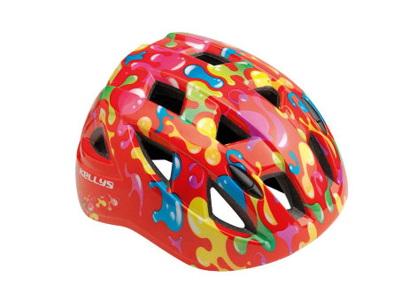 Детский шлем Kellys Smarty Mix Paint red S