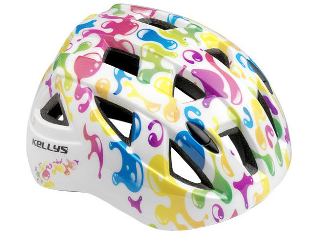 Детский шлем Kellys Smarty Mix Paint white М