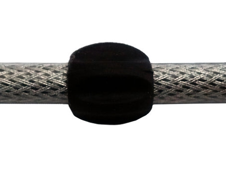 Комплект защитных насадок на оболочку троса JAGWIRE black Sl