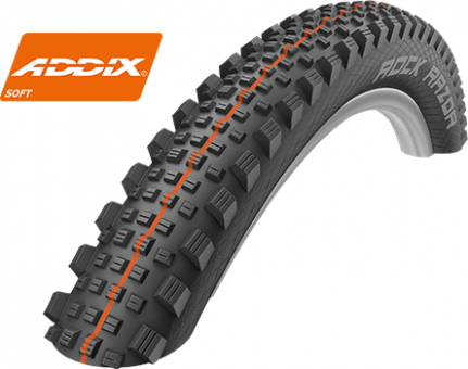 Покрышка Schwalbe 27.5x2.35 ROCK RAZOR ADDIX SOFT SUPERGRAV. TL-EASY