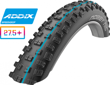 Покрышка SCHWALBE 27.5x2.60 NOBBY NIC ADDIX SPGRIP TL-EASY SNAKESKIN Evolution Line, Folding tire – HS 463