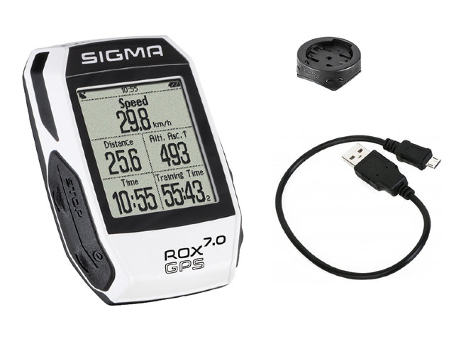 Велокомпьютер SIGMA ROX GPS 7.0 white