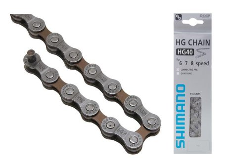 Цепь Shimano HG40 116 зв. зам.