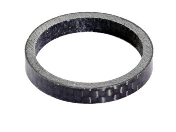 Кольцо проставочное MR.CONTROL 1-1/8"х3 мм карбон