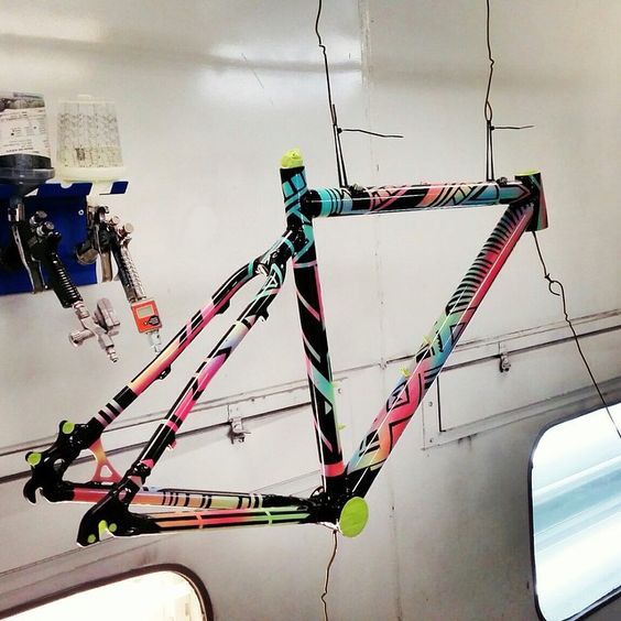 Покраска велосипеда в домашних условиях :: sunnyhair.ru